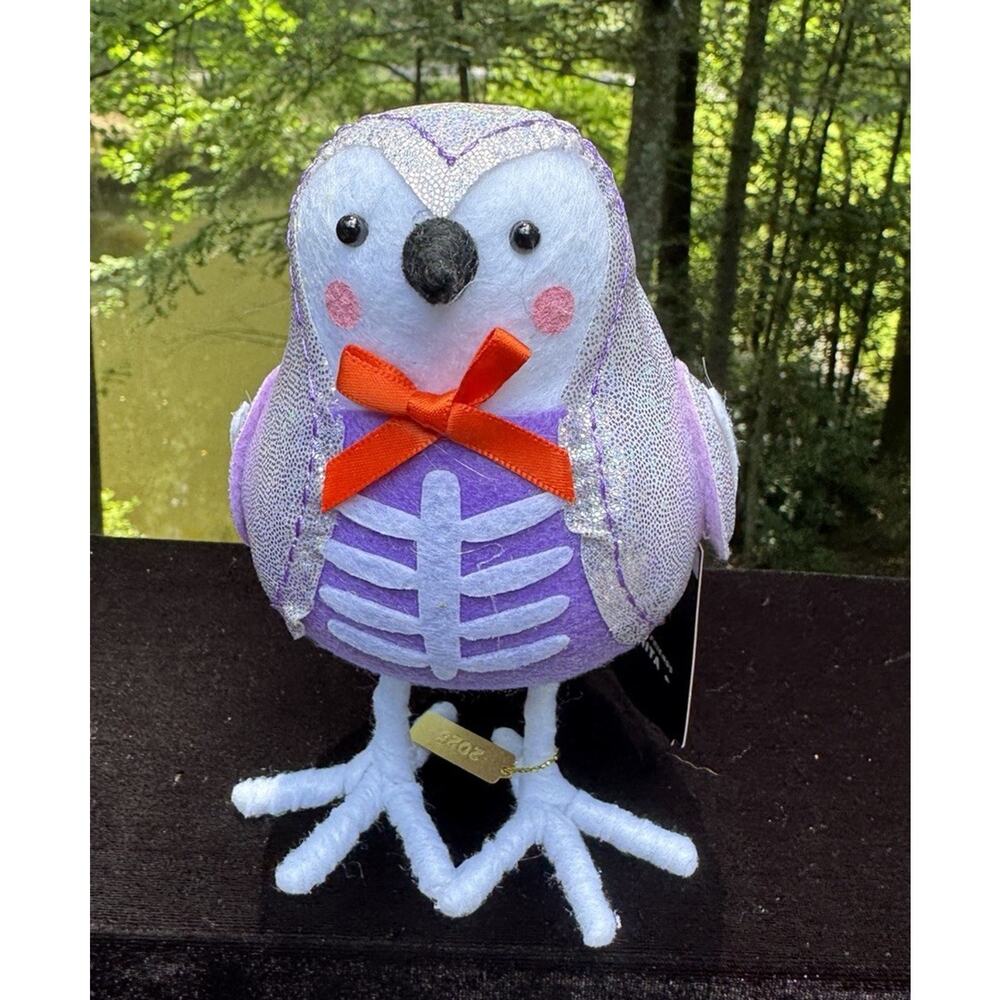 Brand New Target Hyde and Eek! Featherly Friends Halloween Skeleton Bird *Bonita